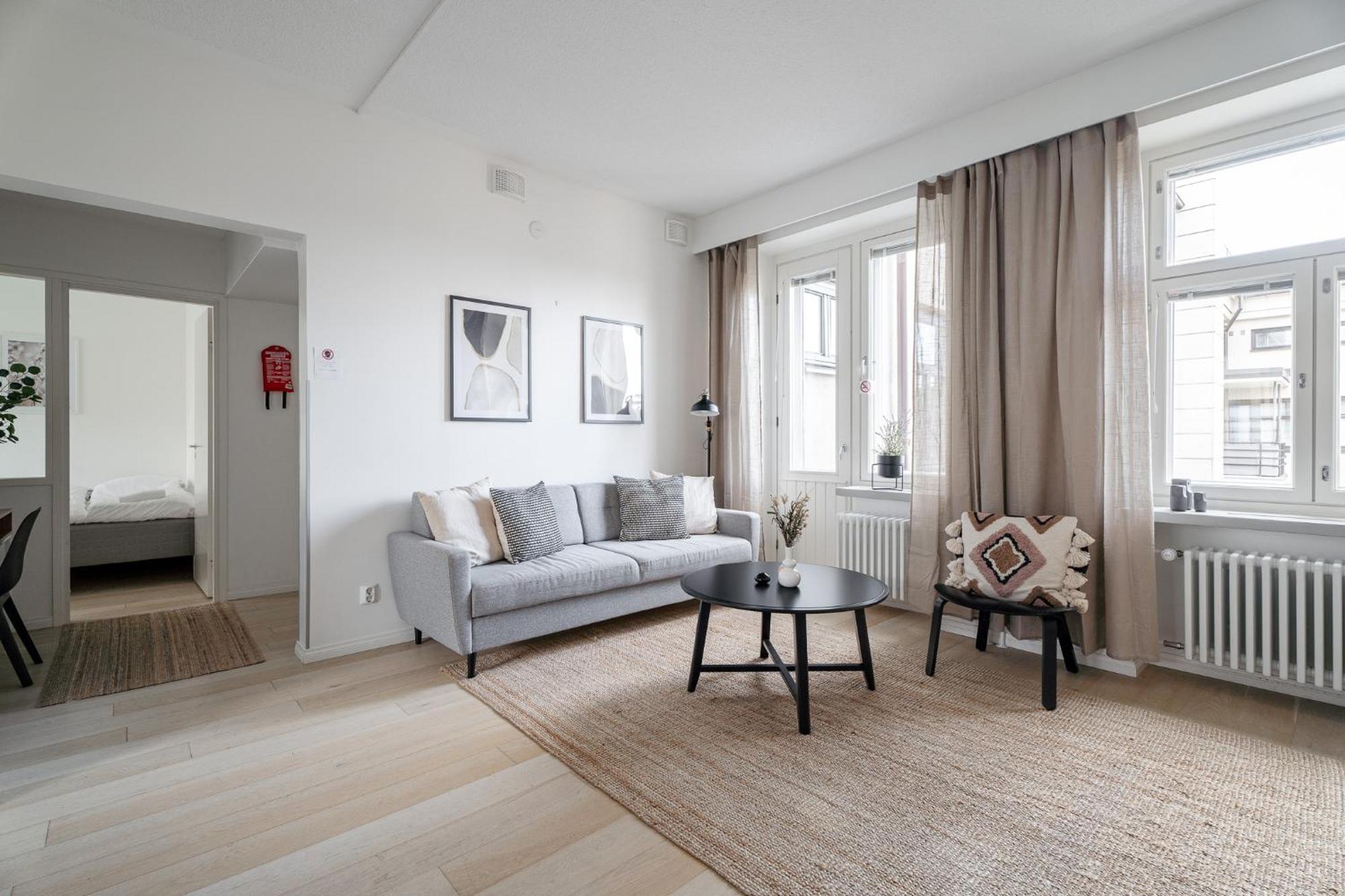"Penthouse" - Renovated 1Br Apt With Sauna & 60M2 Private Terrace, Hosted By 2Ndhomes Tampere Buitenkant foto