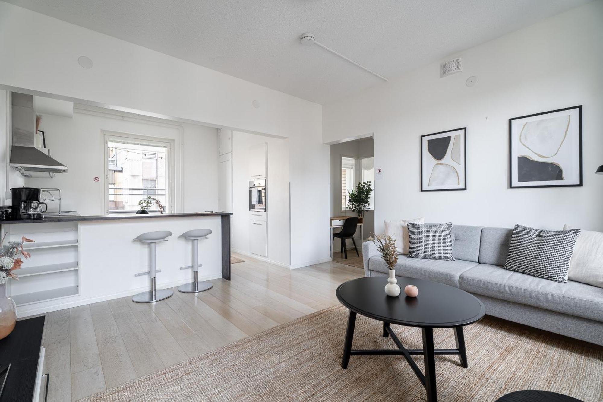 "Penthouse" - Renovated 1Br Apt With Sauna & 60M2 Private Terrace, Hosted By 2Ndhomes Tampere Buitenkant foto